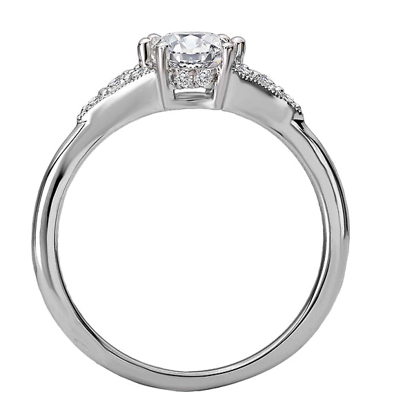 Semi-Mount Diamond Engagement Ring