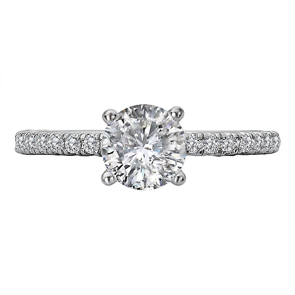 Semi-Mount Diamond Engagement Ring