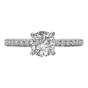 Semi-Mount Diamond Engagement Ring