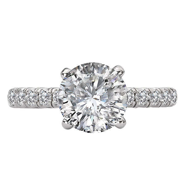 Semi-Mount Diamond Engagement Ring