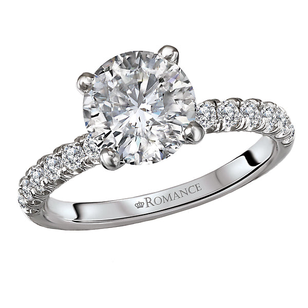 Semi-Mount Diamond Engagement Ring