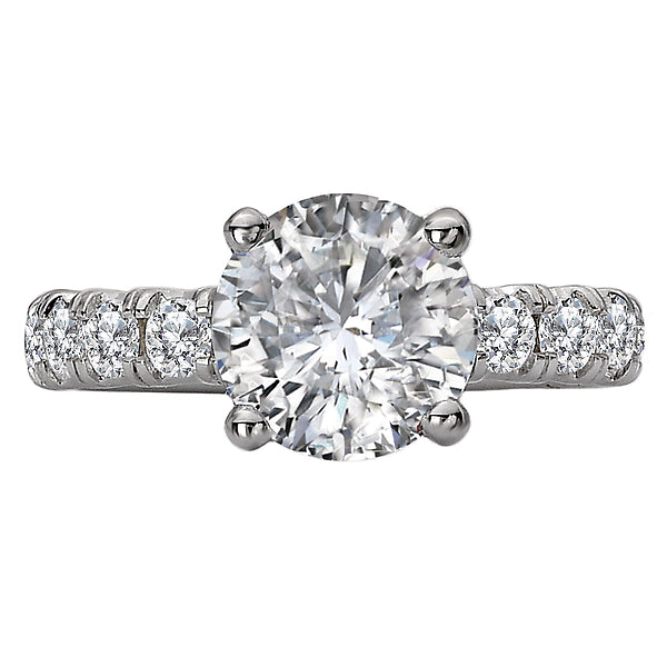 Semi-Mount Diamond Engagement Ring