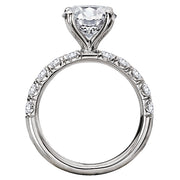 Semi-Mount Diamond Engagement Ring