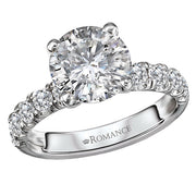 Semi-Mount Diamond Engagement Ring