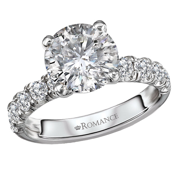 Semi-Mount Diamond Engagement Ring