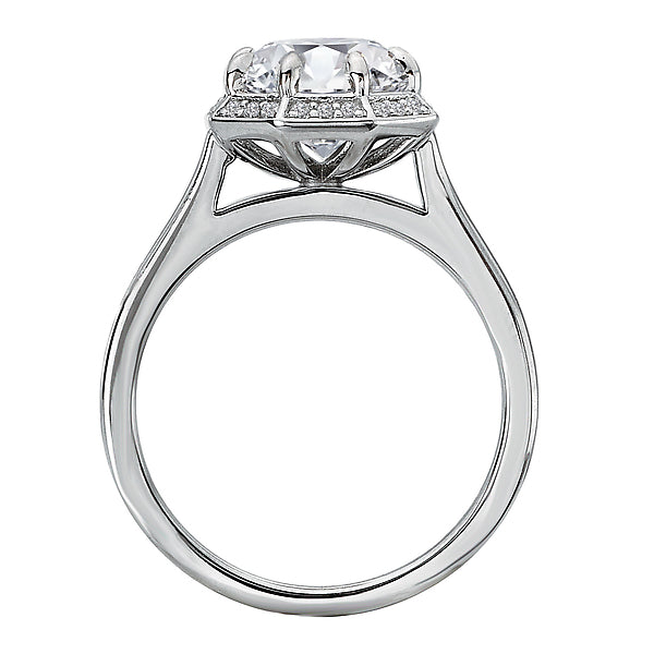 Semi-Mount Diamond Engagement Ring