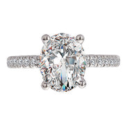 Semi-Mount Diamond Engagement Ring