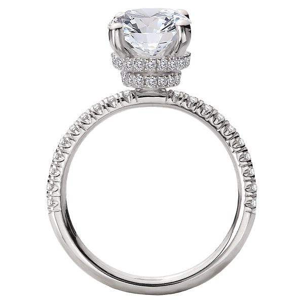 Semi-Mount Diamond Engagement Ring