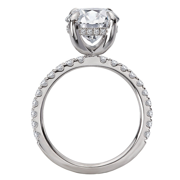 Diamond Semi-Mount Engagement Ring