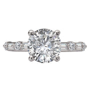 Diamond Semi-Mount Engagement Ring