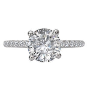 Diamond Semi-Mount Engagement Ring