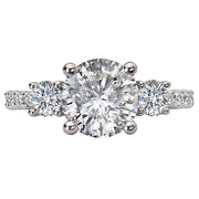 Diamond Semi-Mount Engagement Ring