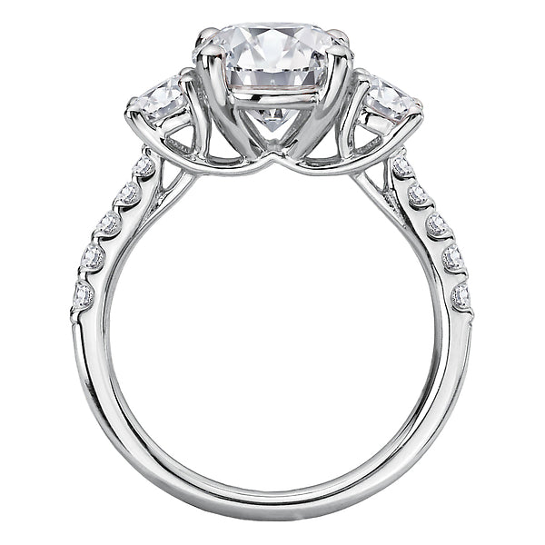 Diamond Semi-Mount Engagement Ring