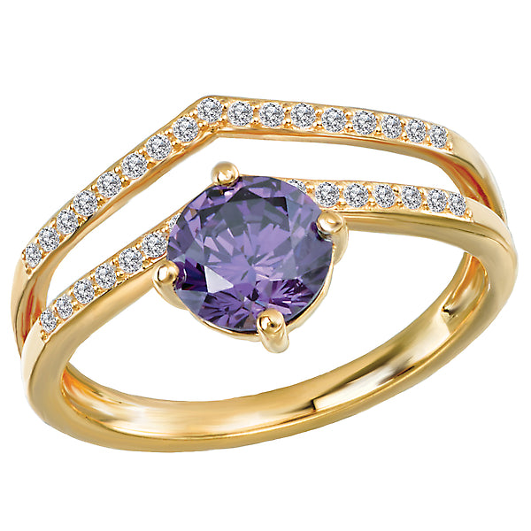 Ladies Fashion Gemstone Ring