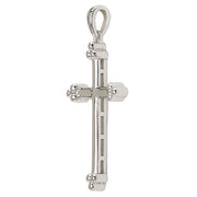 White Gold Cross Pendant