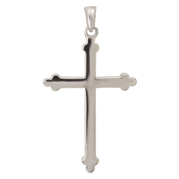 White Gold Cross Pendant