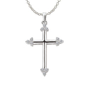 Diamond Cross Fashion Necklace