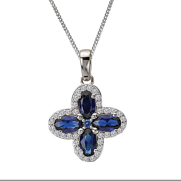 Ladies Fashion Gemstone Pendant