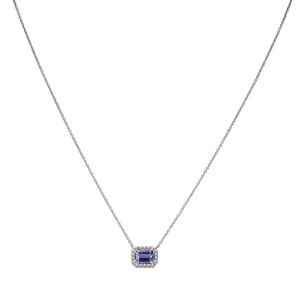 Tanzanite and Diamond Necklace