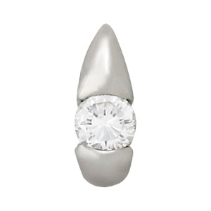 0.5 CT Round Diamond Solitaire Pendant