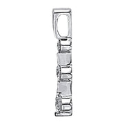 0.6 CTW Round Diamond Three-Stone Pendant
