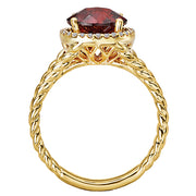 Ladies Fashion Gem-Stone Ring