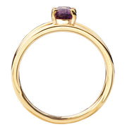 14kt Gold Amethyst Ring