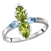 Ladies Fashion Gemstone Ring