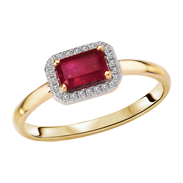 Ladies Fashion Ruby Ring