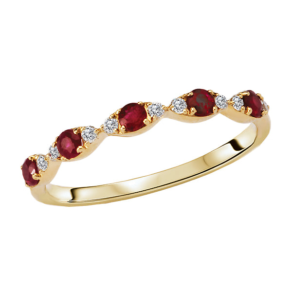 Ladies Fashion Ruby Ring