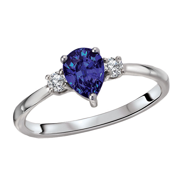 Ladies Fashion Sapphire Ring