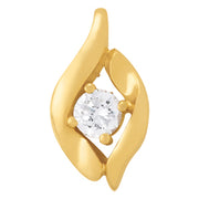 0.33 CT Round Diamond Solitaire Pendant