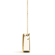 14K Yellow Gold 1 ct tw Solitaire Diamond Pendant
