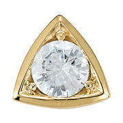 1.0 CT Round Diamond Solitaire Pendant