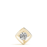 18K Yellow Gold 1 ct tw Solitaire Diamond Pendant
