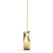 14K Yellow Gold 1 ct tw Solitaire Diamond Pendant
