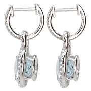 Ladies Fashion Gemstone Earrings