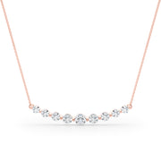 14K Rose Gold 1 CT Diamond Engagement Ring