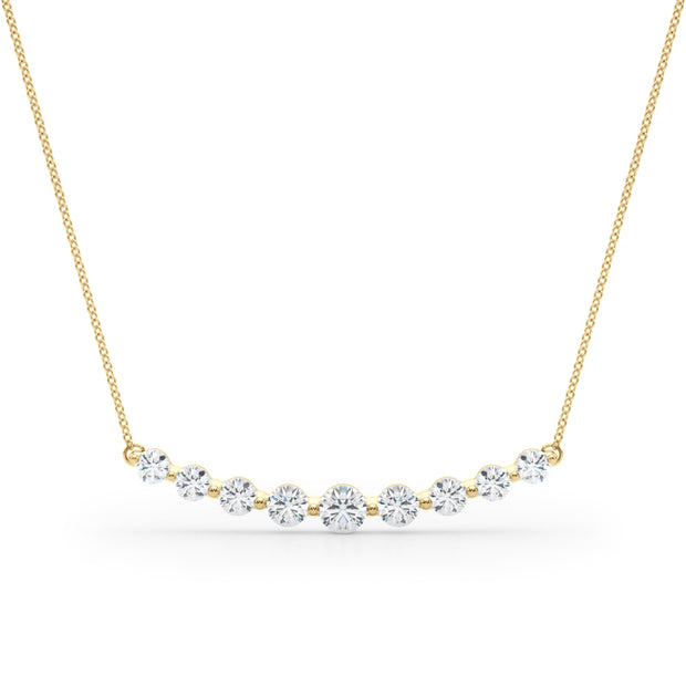 14K Yellow Gold 1 CT Diamond Engagement Ring