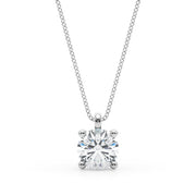 1.0 CT Round Diamond Engagement Ring