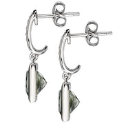 Ladies Fashion Gemstone Earrings