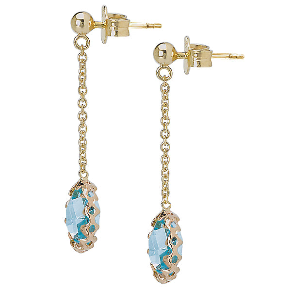 Ladies Fashion Gemstone Earrings