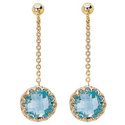 Ladies Fashion Gemstone Earrings