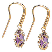 Ladies Fashion Gemstone Earrings