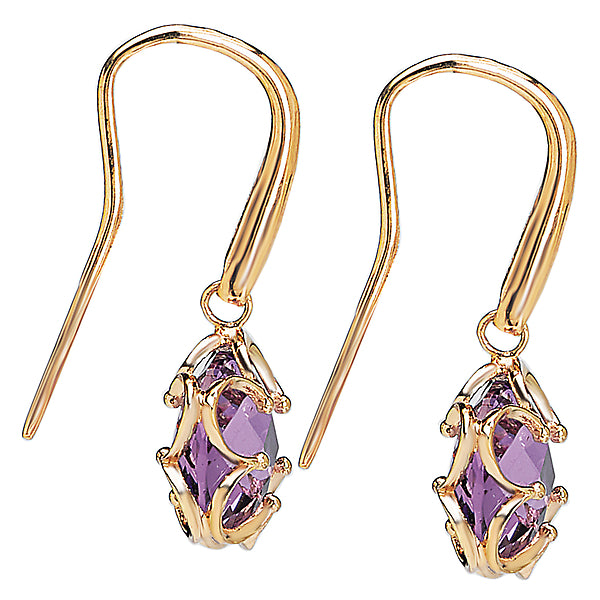 Ladies Fashion Gemstone Earrings