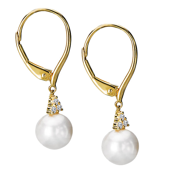 Ladies Fashion Pearl Earrings