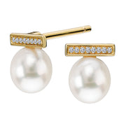 Ladies Fashion Pearl Earrings