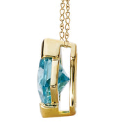 Ladies Fashion Gem-Stone Pendant