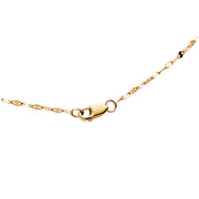 Ladies 14kt Gold Ruby Heart Necklace