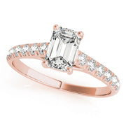 Trellis Diamond Engagement Ring